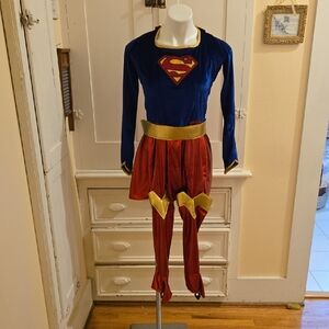 Rubie's Supergirl Style Costume - Blue, Red, Gold